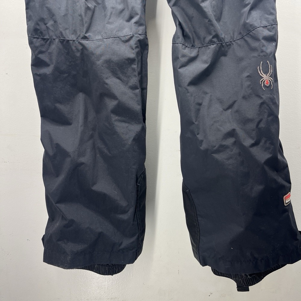 Vintage Entrant GII Spyder Ski Pants Men's Medium Black/Navy 90's Snow Pants - Picture 14 of 15